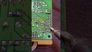 repairing power supply damage with unstable voltage #powersupplay #repair