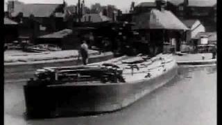 Barging Along - WW II film promoting  Britain's inland waterways