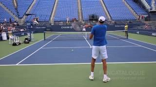 Ivo Karlovic US Open Practice 2014