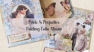 Pride & Prejudice Folding Folio Album Tutorial & How to Laminate your Pages