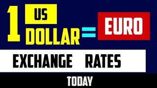 1 Us Dollar to Euro Exchange Rates Today EUR USD 08 JUNE 2024