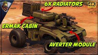 Can we make an indestructible Retcher Grenade Launcher using the Ermak cabin and Averter Module ??