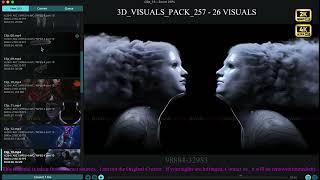 3D Visuals PACK 257  -  26 Visuals