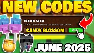 ALL NEW GROW A GARDEN CODES IN JUNE 2025  GET CANDY BLOSSOM & HONEY | ROBLOX GROW A GARDEN CODES