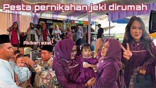 KESERUAN ACARA PESTA DIRUMAH..‼️ PERNIKAHAN JEKI.. KEKOMPAKAN SANAK SAUDARA