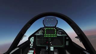 DCS World SU 57 vs F-35 neutral BFM