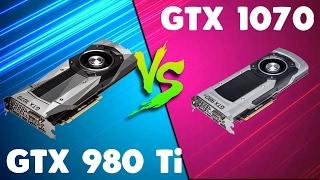 GTX 1070 vs GTX 980 Ti Comparison