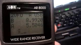 AOR AR8000 Spy Numbers