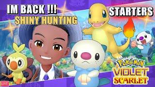  KING KRUC NEEDS ALL THOSE STARTERS SHINY!  | Pokemon Scarlet Violet + Sword |