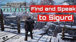 ASSASSIN'S CREED VALHALLA -  Find and Speak to Sigurd