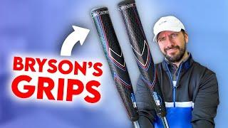 I try Bryson DeChambeau's INSANE GIANT GRIPS!