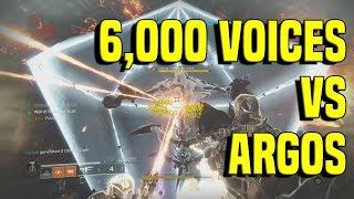 6,000 Voices vs. Argos, Planetary Core | Destiny 2