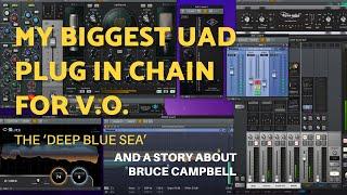 Massive UA Sphere Plug-In Chain for VO and My Bruce Campbell Story