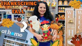 BEAUTIFUL FALL/THANKSGIVING DECOR HAS “FALL-IN” @ AT HOME! 