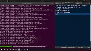 How to install python3.8 pip on Ubuntu 20.04 LTS, 18.04 LTS | Pip3 Linux python3.8.