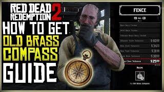 HOW TO GET THE OLD BRASS COMPASS FOR THE RAVEN CLAW TALISMAN - RED DEAD