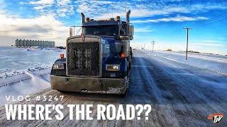 WHERE'S THE ROAD?? | My Trucking Life | Vlog #3247