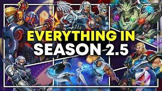 First Look at EVERYTHING in Season 2.5 | Ultron is BAD? | ALL 6 New Team Ups & Skins | Marvel Rivals