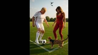 Trump Family's Playful Football Triangle with Their Ashera Cat – A Perfect Game of Love and Agility