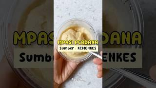 Mpasi Perdana (Kemenkes), untuk 1-2×makan #mpasipertama #mpasi6bulanpertama #mpasisimple #mpasisehat