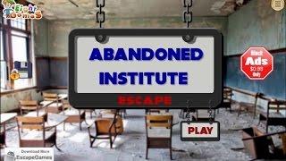 Abandoned Institute Escape walkthrough.