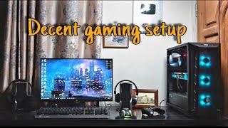 My gaming setup tour in cinematic style 