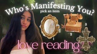 Pick a card⋆⋆Who is manifesting you? (timeless love tarot reading)