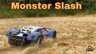 Traxxas Monster Slash Build and Driving