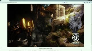 First Glimpse of Epic's Unreal Engine 4 Running in Firefox