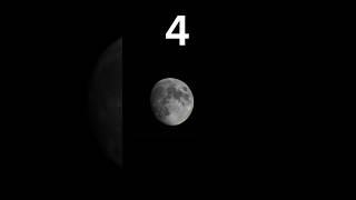 Which picture of the moon is best? #space #photography