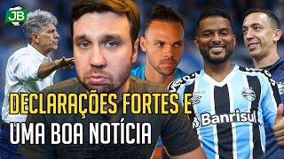  A LIGAÇÃO DO RENATO, UMA BOA NOTÍCIA DO PÓS JOGO E AS TRÊS DECLARAÇÕES FORTES DOS JOGADORES