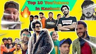 Top 10 Youtubers in Kashmir  | Top Youtubers in kashmir and thier real names | Bandook029, Umer Mir