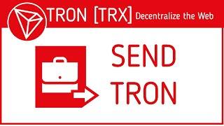 How to send Tron from TronLink Google Chrome Wallet