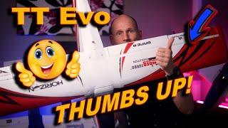 E-Flite Turbo Timber Evolution Thumbs UP!