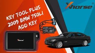 2009 BMW 750Li  - Adding Key on Bench with Key Tool Plus and the CAS4 Test Platform