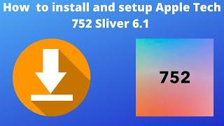 How to install and setup Apple Tech 752 Sliver 6.1