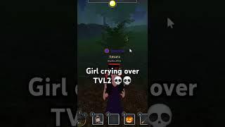 Girl is crying over TVL2  I CAN'T @TheVampireLegacies #tvl2 #roblox #crying  #thevampirelegacies