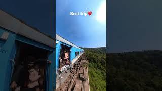 Bangalore to mangalore train journey ️️️full video soon #viral #trainjourney #mountains