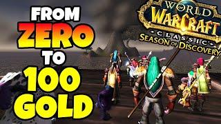 From Zero Gold to 100 Gold - Starting Fresh (Season of Discovery Goldmaking Challenge, Episode 2)