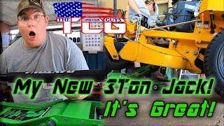 Checking out My Brand New Daytona 3Ton Low-profile Jack! | TheCombustionGuys