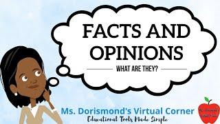 ️ Facts and Opinions for Kids | What are they? | Reading and Writing Comprehension