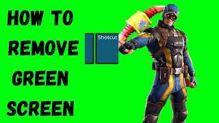 How To Remove Green Screen In Shotcut