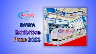 Rainson Pipe Industries Pvt. Ltd. IWWA Exhibition Pune 2023 Video #exhibition #fittings #rainsonpipe