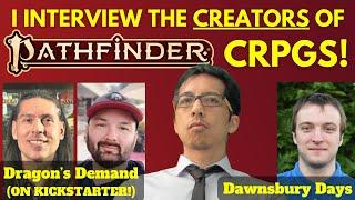 A PATHFINDER 2e CRPG!? I interview the makers of Dragon's Demand (on Kickstarter) & Dawnsbury Days!