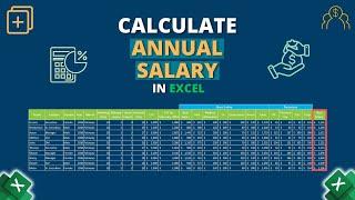 How to Calculate Annual Salary in Excel