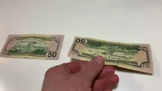 Counterfeit $50 Bill (w/ Hilarious Mistake)