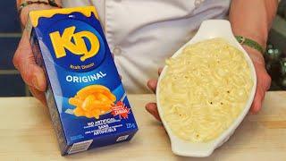 Mac & Cheese -- Chef VS Industriels