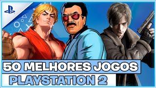 OS 50 MELHORES JOGOS DE PS2 PARA VOCÊ JOGAR AGORA || OS MELHORES JOGOS DE PLAYSTATION 2