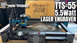 TWO TREES TTS-55 - 5.5 Watt Diode Laser Engraver