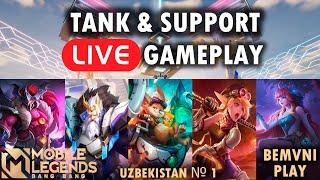 MLBB Tank & Support POV | Global Hylos | Uzbekistan Top 1 Hylos & Top 1 Diggie